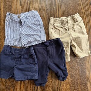 Polo by Ralph Lauren Kids Shorts Set - Blue, Navy, Tan